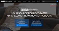 Desktop Screenshot of fieldsprintwear.com